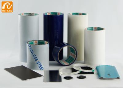 China Carrete de película protector modificado para requisitos particulares, cinta anti de la protección de la superficie de la abrasión para el aluminio en venta