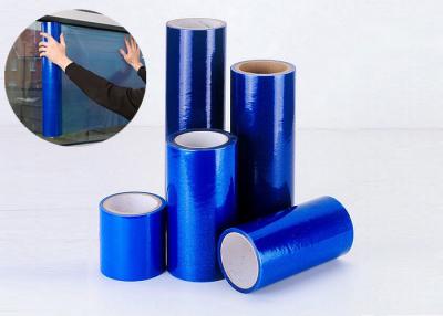 China Blue Color Window Glass Protection Film For Building / Construction Glass for sale