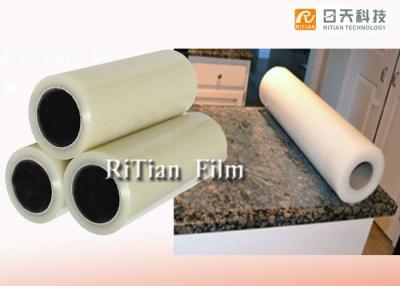 中国 陶磁器および大理石の保護フィルムのPE材料600mmの幅1-3の色刷 販売のため