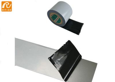 China PE Material Sheet Metal Protective Film / Black Protective Film For Metal Surface for sale