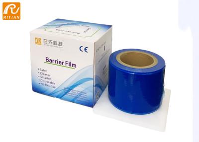 Chine Épaisseur dentaire matérielle du bord non 30-50 MIC de pouce du petit pain de film de barrière de PE 4x6 à vendre