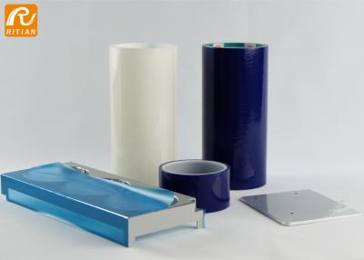 China Polyäthylen-Kunststoffplatte-schützender Film-Lösungsmittel basierte klebende Art Sondergröße zu verkaufen