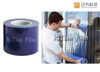 LDPE UV Resistant Glass Protective Film Self Adhesive Blue Surface  Protection Film Roll
