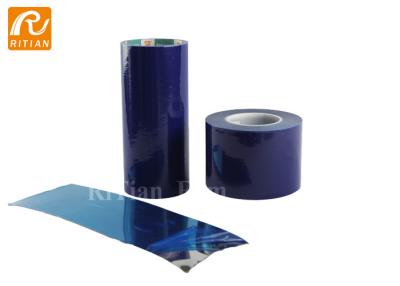 China Adherencia media superficial azul de la película protectora para la protección del acero inoxidable en venta
