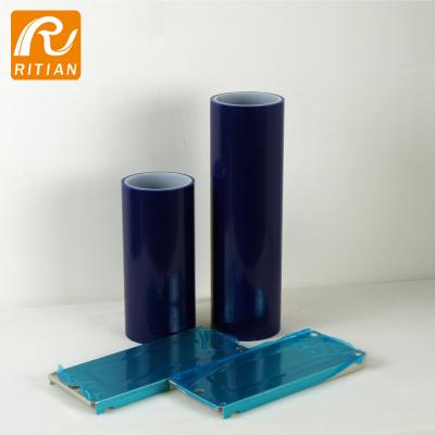 China Anti Scratch Blue Protective Film Aluminum Case Coating Protection Customized PE for sale