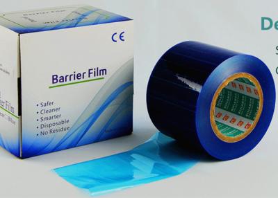 China OEM Disposable Dental Plastic Barrier Film Blue Or Clear Color for sale