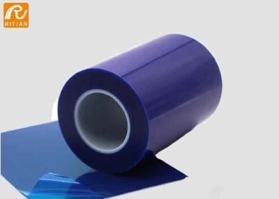 China Película protectora azul de acero inoxidable 60/80Micron para la placa del espejo blanco y negro en venta