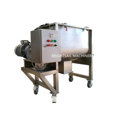 China Stainless steel flour blender ribbon mixer machine powder mixing equipment for sale