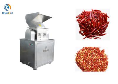 China 50 to 1000 kg per hour SS304 dry red pepper spice coarse crusher machine for sale