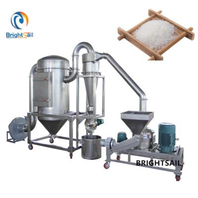 Chine Poudre de sucre de moulin de séparateur à air faisant la machine SS304 pour la poudre sèche de nourriture à vendre