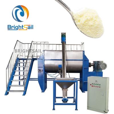 Chine Écurie de mélange de farine de lait de mélangeur de ruban de machine de poudre de nourriture de la protéine Ss304 à vendre