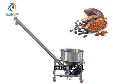 China Alimentador de parafuso da farinha do café do cacau dos sistemas do alimentador do transporte do pó do alimento da indústria à venda