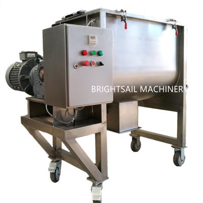 China Dry Food Powder Ribbon Blender Machine Detergent Industrial Flour Mixing Machine for sale