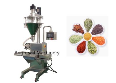 China Vertical Type Spice Powder Filling Machine , Chili Seasoning Flour Packing Machine for sale