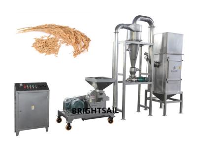 China Establo del pulverizador del salvado de trigo de la cáscara del arroz de la máquina del polvo del grano de 10 a 120 mallas en venta