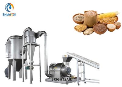 China Stainless Stell Grain Powder Milling Machine , Chickpea Besan Flour Pulverizer for sale