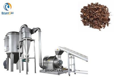 China Powder Spice Grinder Machine , Cassava Yam Hammer Mill Machine Cocoa Shell for sale