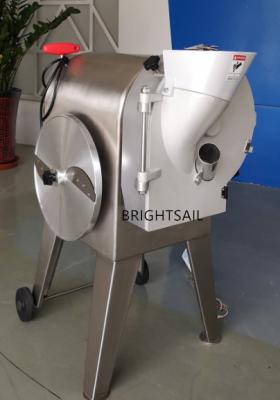 China máquina vegetal de acero inoxidable de Dicer de la cortadora 200kg/H 1.5kw en venta