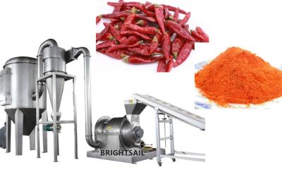 China Uso industrial 10~1000kg pelo moinho de Spice Grinding Machine do moedor do pó da especiaria da hora à venda