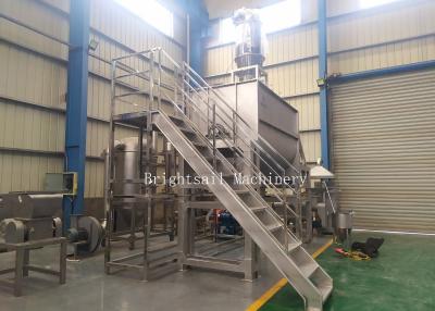 China Capacidad grande horizontal modificada para requisitos particulares de acero inoxidable del mezclador 60-12000l de la cinta en venta