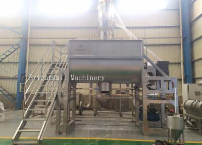 China 300L Foodstuff Industry Horizontal Ribbon Blender For Granules And Powder Mixing for sale