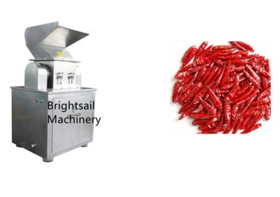 Chine machine de flocon de piment de machine de broyeur de piment d'acier inoxydable de catégorie comestible à vendre