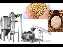 100 - 2000 Kg/H Chickpea Flour Grinding Machine With Coarse Crusher