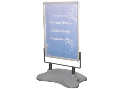 China Aluminum Frame Outdoor Advertising Display Board With Windproof Waterbase for sale