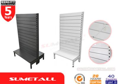 China Shelving preto da gôndola do retalho do metal branco/altura ajustável dos suportes exposição da gôndola à venda