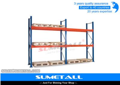 China Heavy Duty Long Span Shelving Industrial Pallet Racks For Home / Garages for sale