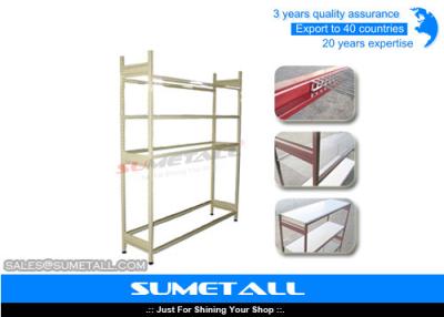 China Metal Multipurpose Long Span Shelving With Wire Decking / Chipboard Shelf for sale