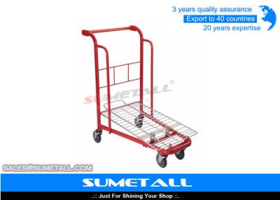 China Heavy Weight Capacity Supermarket Shopping Trolley Cargo Cart For Wholesales for sale