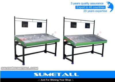 China Shop Display Shelving Units Fruit And Veg Display Stands Corrosion Protection for sale