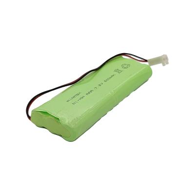 China Ni-Mh Battery Pack 7.2V 600mAh 6S1P Rechargeable Nickle Metal Hydride Battery for High Temperature Use for sale