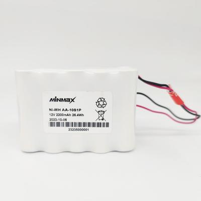 China High Temperature Ni-Cd 12V 2200mAh For Emergency Light for sale