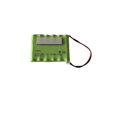 China High Temperature Ni-Mh Battery Pack 7.2V 750mAh Charge & Discharge Temperature -20℃~+70℃ for sale