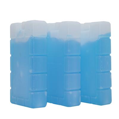 China 400ML Reusable Blue Cool Bag Ice Freezer Packs Ice Gel Bricks For Food for sale