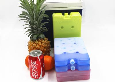 China Color Customizable Ice Cooler Brick , Reusable Gel Cold Plate For Ice Cream for sale