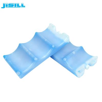 China HDPE Hard Shell Breast Milk Ice Pack Wave Shape 450Ml High Density Polyethylene for sale