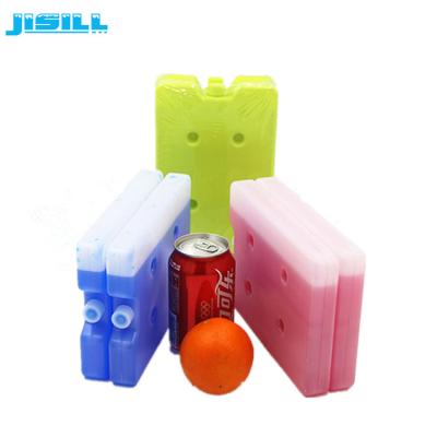 China Colorful HDPE Plastic Ice Cooler Brick For Cold Food Storage Freeze Pack for sale