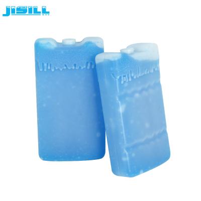 China Durable Plastic Small Reusable Gel Ice Packs For Frozen Food Blue Color for sale
