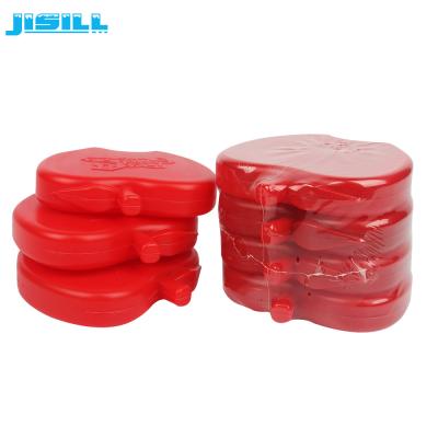 China Apple Shape Cute Ice Blocks 100Ml For Refrigerated Transportion for sale
