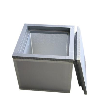 China Medical & Food Use Strong Rigid Insulated Cooler Box With Vacuum Insulation Panels Inside for sale
