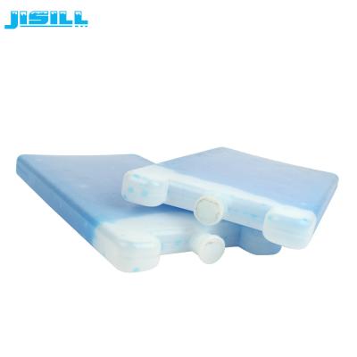 China HDPE 750g Gel Filled Ice Packs Blue Color With Adjustable PCM Gel Liquid for sale