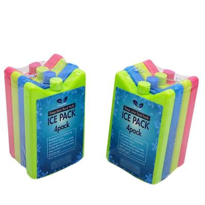 China Colorful HDPE Hard Plastic Ice Packs With Perfect Ultrasonic Welding Sealing for sale