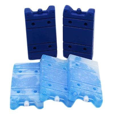 China Reusable HDPE Plastic Cool Coolers Ice Packs Food Cooling Non Toxic PCM Cooling Elements for sale