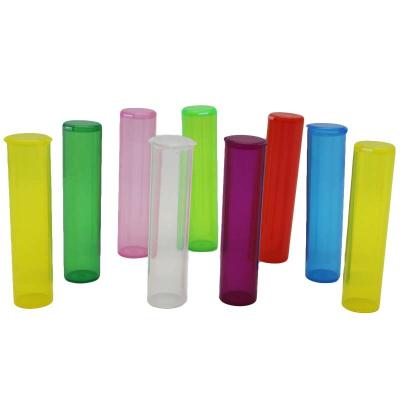 China Cylinder Transparent 85x23mm 8g Plastic Packing Tube for sale
