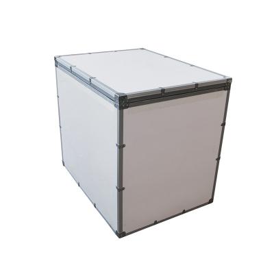 China Cold source 260Liters large cool box medical vaccine cooler box insulated shipping box for cold chain transportation for sale