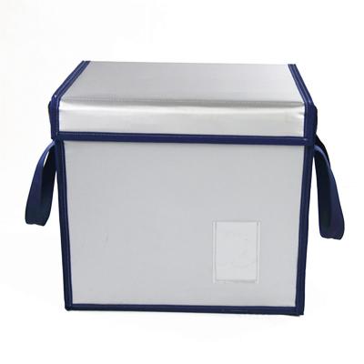 China Portable Foldable Medical Cool Box Lightweight Camping Cooler Ice Box 25 Litres for sale