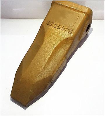 中国 TIGのブランドの工場精密鋳造の掘削機の部品はKobleco Sk200 OEMサービスのためのヒントをバケツでくむ 販売のため